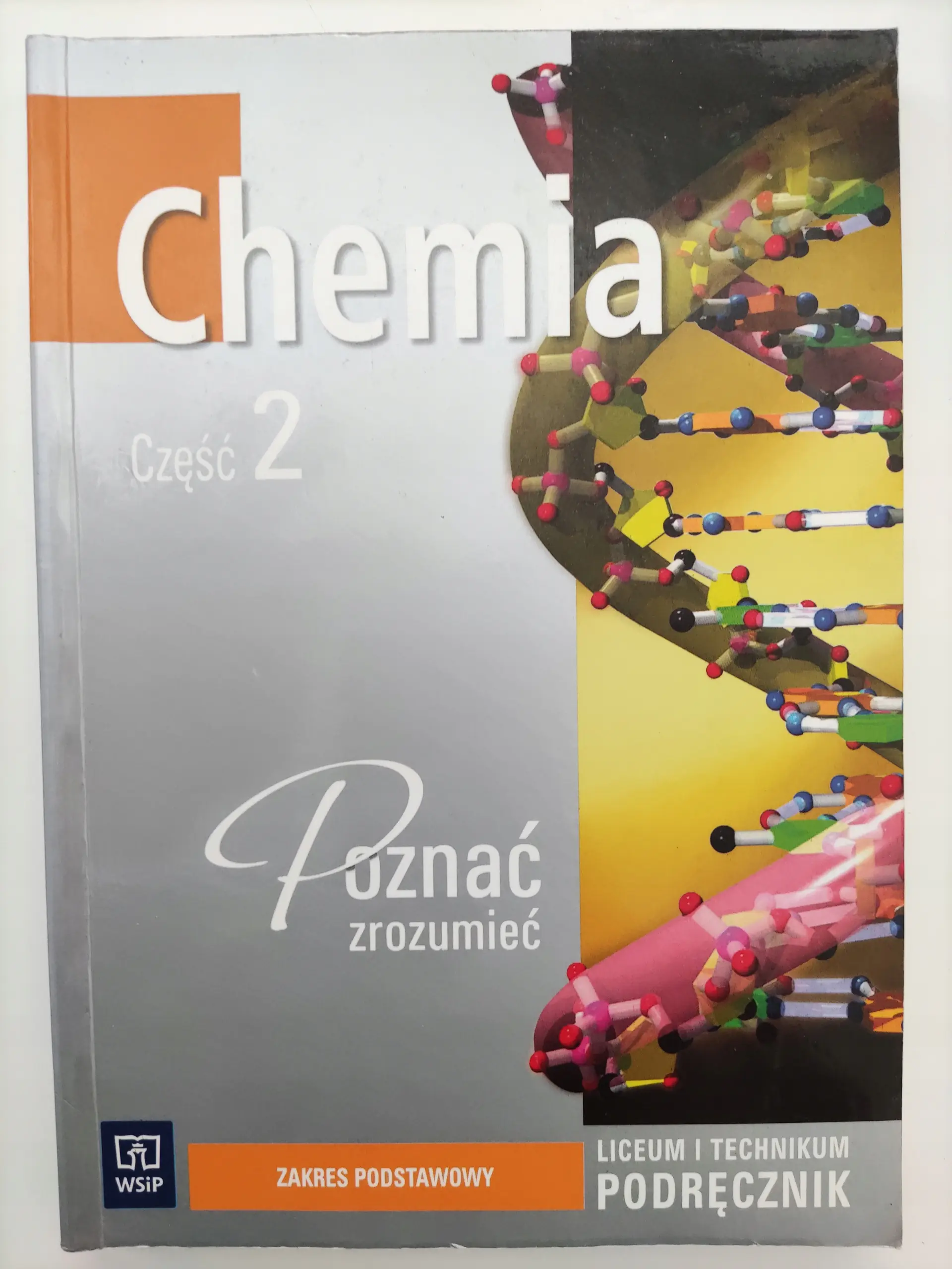 Książka - Chemia część 2 Poznać zrozumieć podręcznik zakres podstawowy
