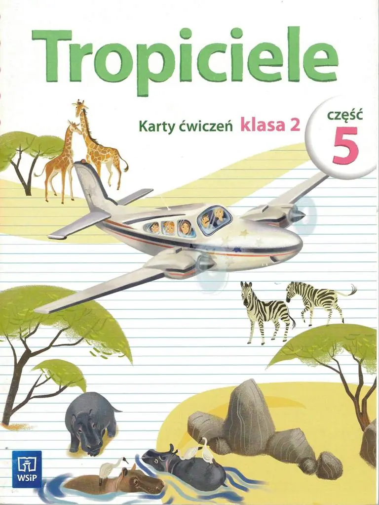 Książka - Tropiciele SP 2 Karty ćwiczeń cz.5 WSiP