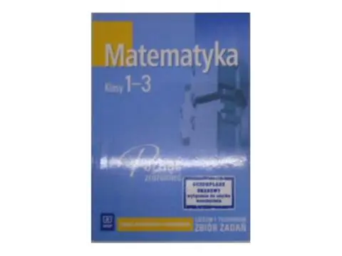 Książka - Matematyka Poznać zrozumieć zbiór zadań