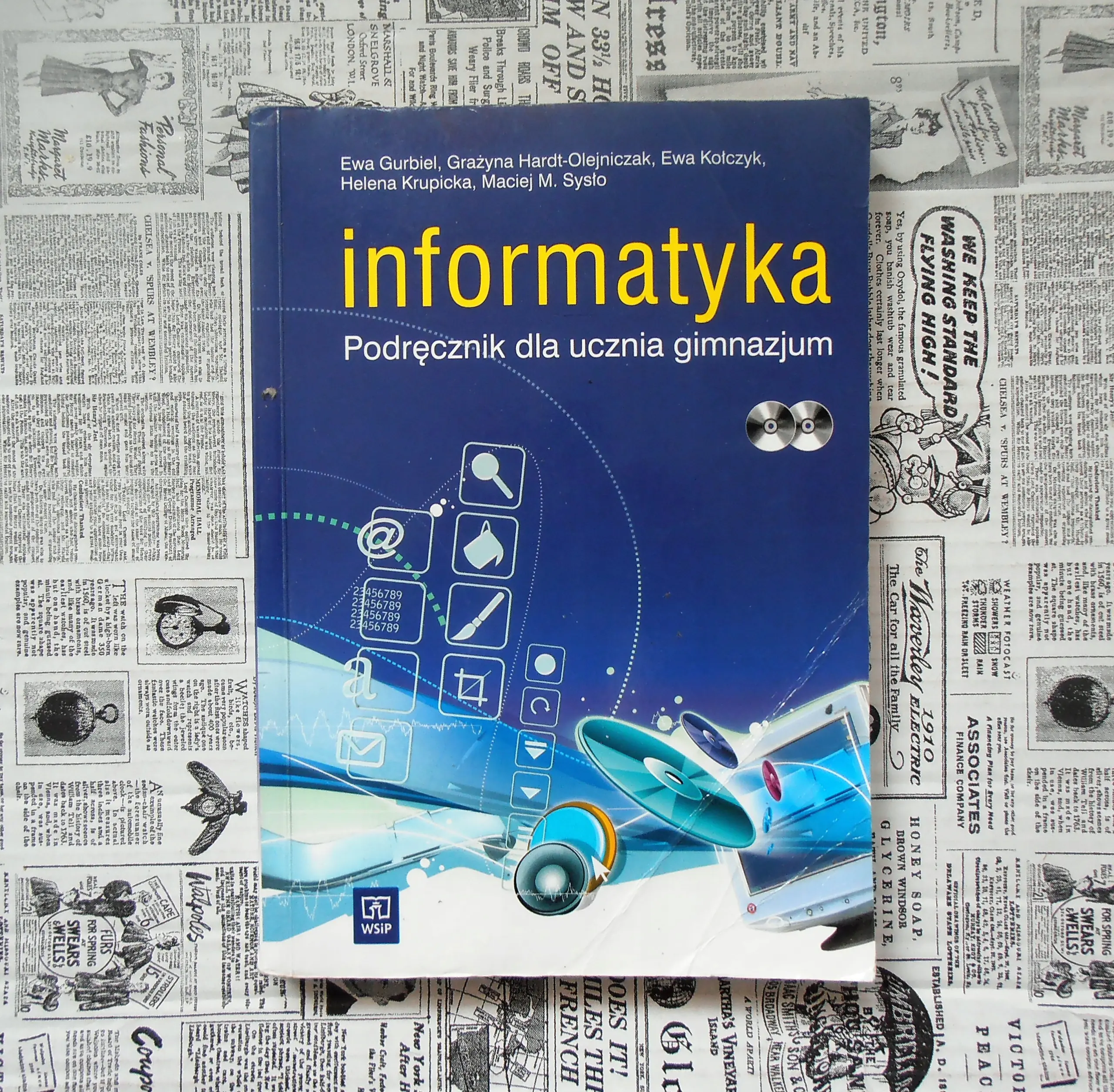 Książka - z.Informatyka GIM KL 1-3. Podręcznik (stare wydanie)