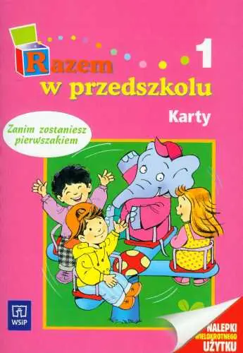Książka - Razem w przedszkolu 6-latka KP 1 WSIP