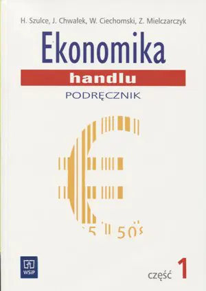 Książka - Ekonomika handlu. Część 1 podr. WSiP