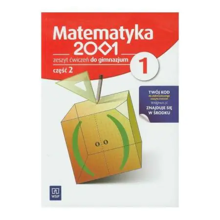 Książka - Matematyka 2001 GIM 1/2 ćw. w.2015 WSiP