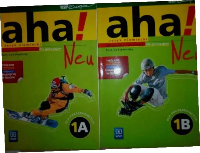 Książka - AHA NEU 1a podr+ćwicz+CD+KOD NPP/podst.