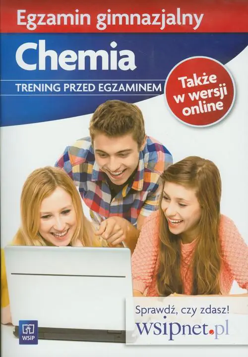 Książka - Trening przed egzaminem - Chemia WSiP