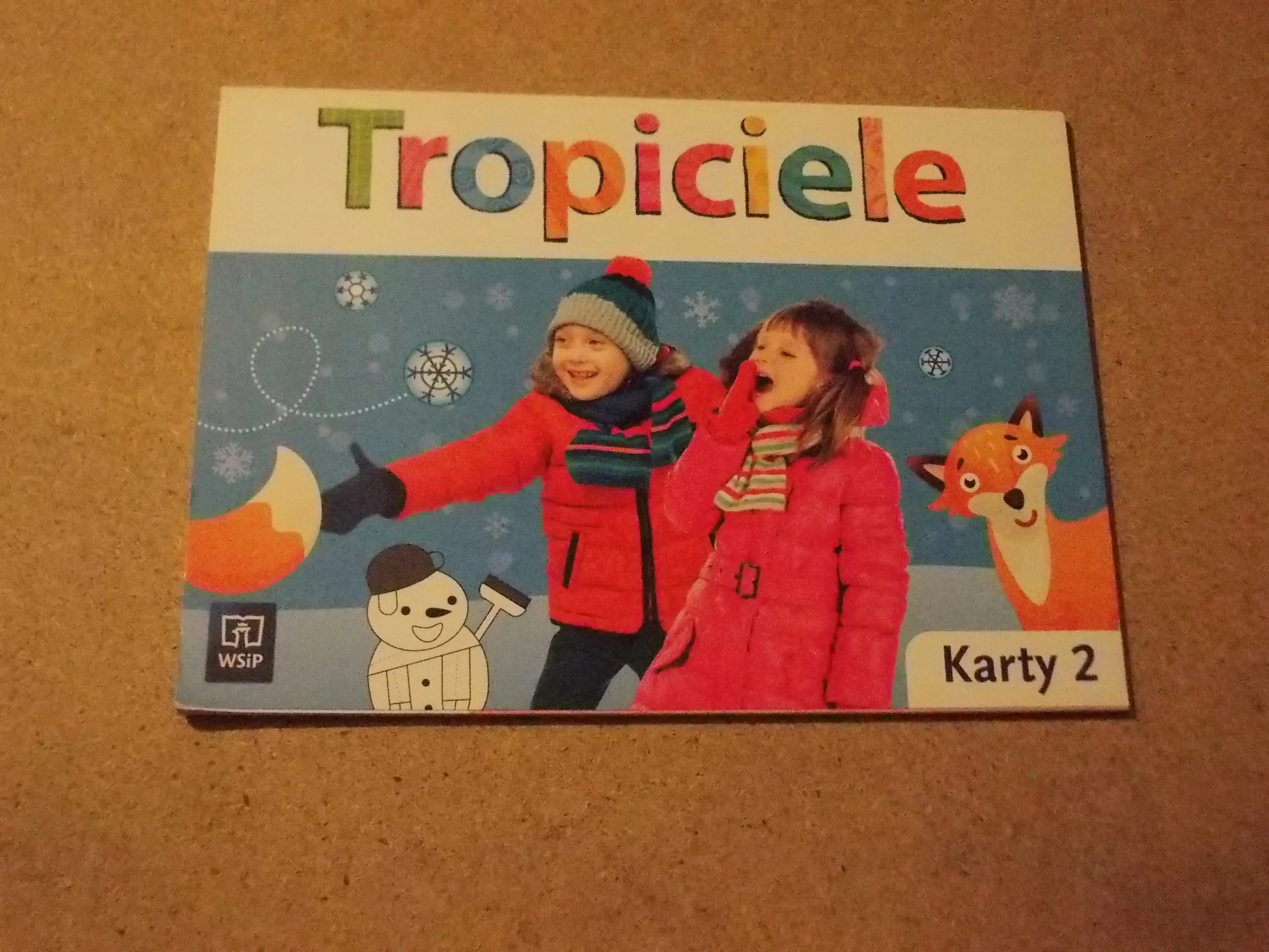 Książka - Tropiciele Roczne przyg. prz. Karty pracy. Część 2