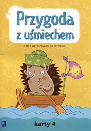 Książka - Przygoda z uśmiechem. Karty pracy cz.4 WSiP