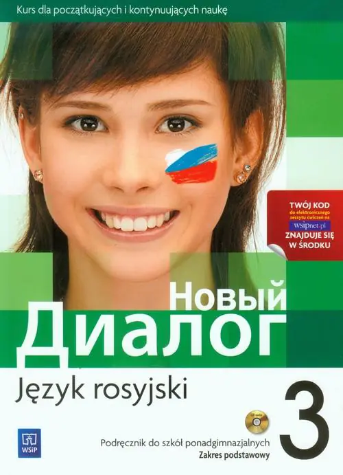Książka - Nowyj dialog 3. Język rosyjski. Podręcznik. Szkoły ponadgimnazjalne + CD