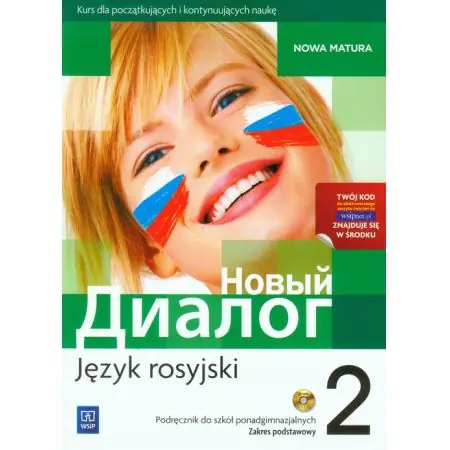 Książka - Nowyj dialog 2. Język rosyjski. Podręcznik. Zakres podstawowy