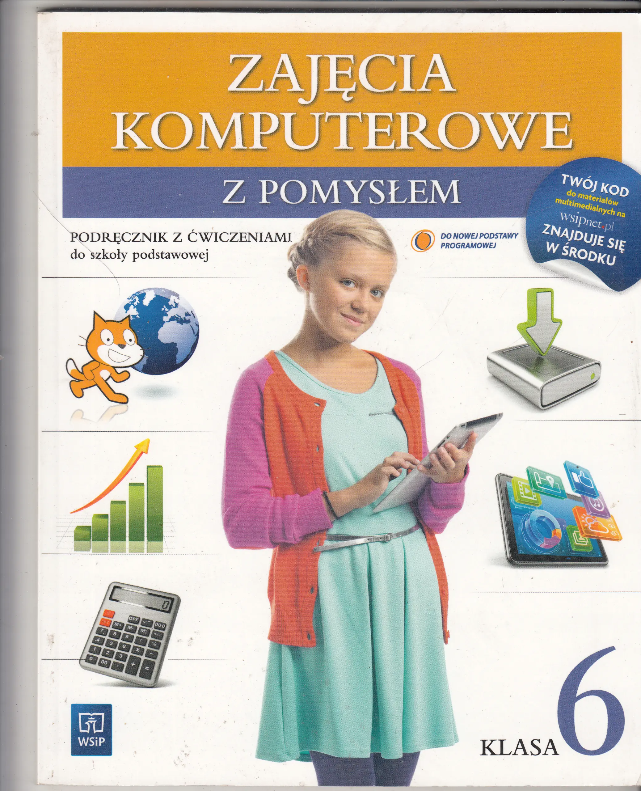 Książka - Informatyka SP Zaj. komp. z pomysłem 6 w.2014 NPP