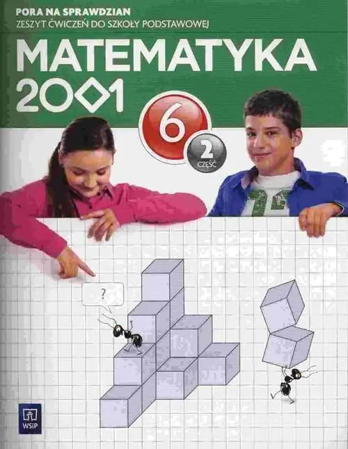 Książka - Matematyka 2001. Klasa 6. Ćwiczenia, część 2