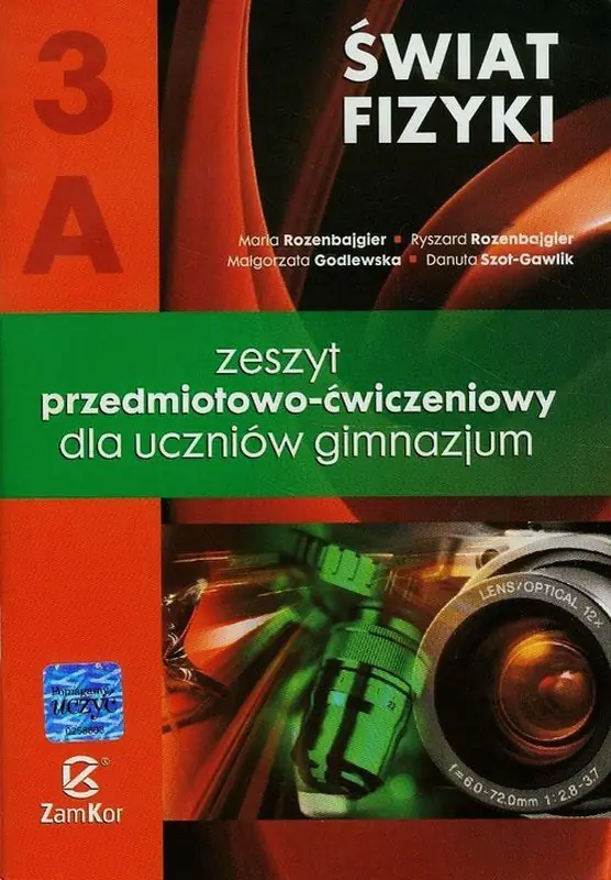 Książka - Fizyka GIM Świat Fizyki 3A ćw. ZamKor-WSiP