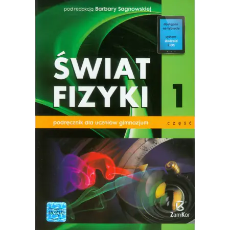 Książka - Świat fizyki. Podręcznik. Część 1