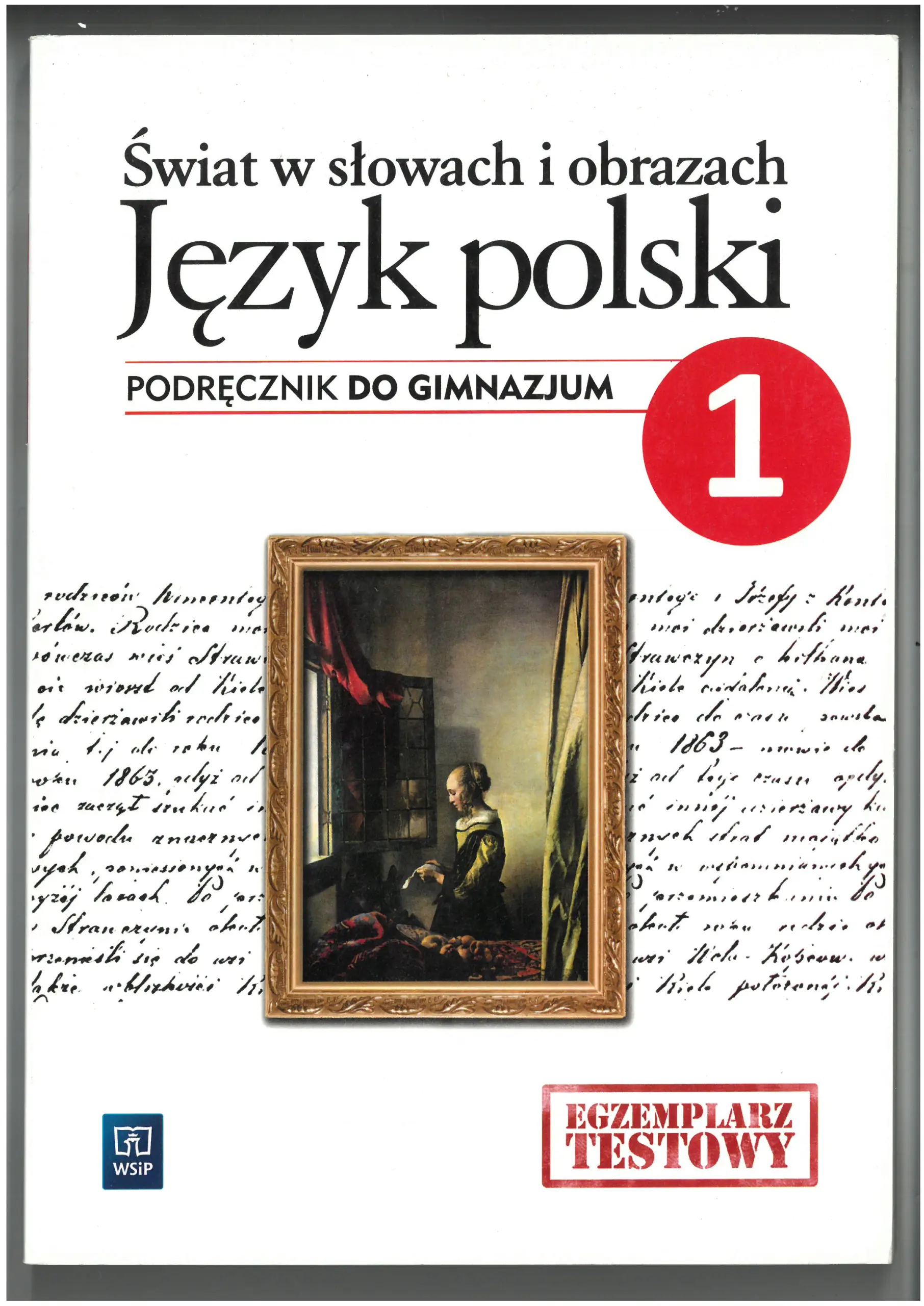 Książka - J.Polski GIM 1 Świat w słowach Podr. w.2015 WSIP