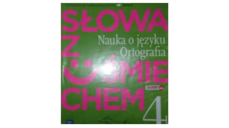 Książka - J.Polski SP 4 Słowa z uśmiechem nauka o jęz.w.2015