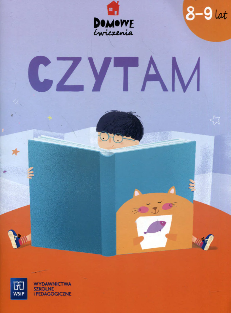 Książka - Domowe ćwiczenia. Czytam 8-9 lat