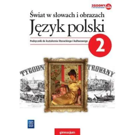 Książka - J. Polski GIM 2 Świat w słowach i obrazach Podr.