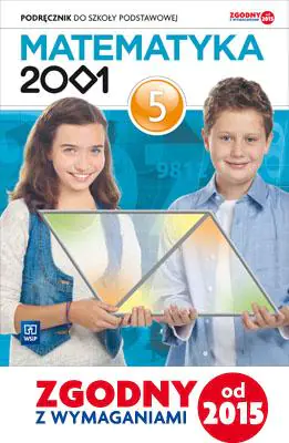 Książka - Matematyka 2001 SP 5 Podr. w.2016 WSIP