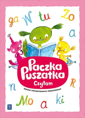 Książka - Paczka Puszatka Czytam Roczne przygotowanie przedszkolne