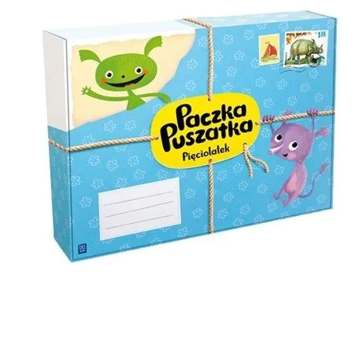Książka - Paczka Puszatka. Pięciolatek. Box