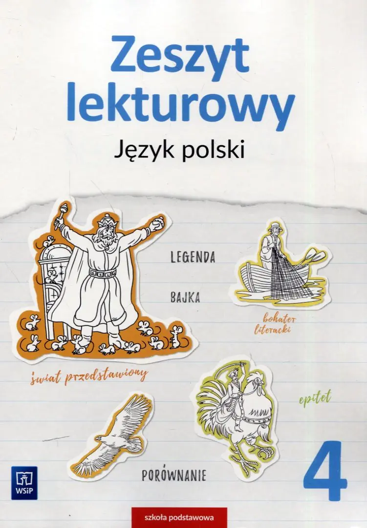 Książka - Zeszyt lekturowy. Język polski. Klasa 4. Szkoła podstawowa