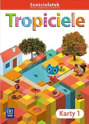 Książka - Tropiciele. Sześciolatek. Roczne przygotowanie przedszkolne. Karty 1