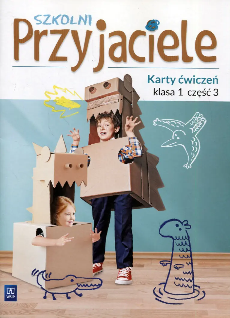 Książka - Szkolni przyjaciele. Karty ćwiczeń. Klasa 1. Część 3. Szkoła podstawowa