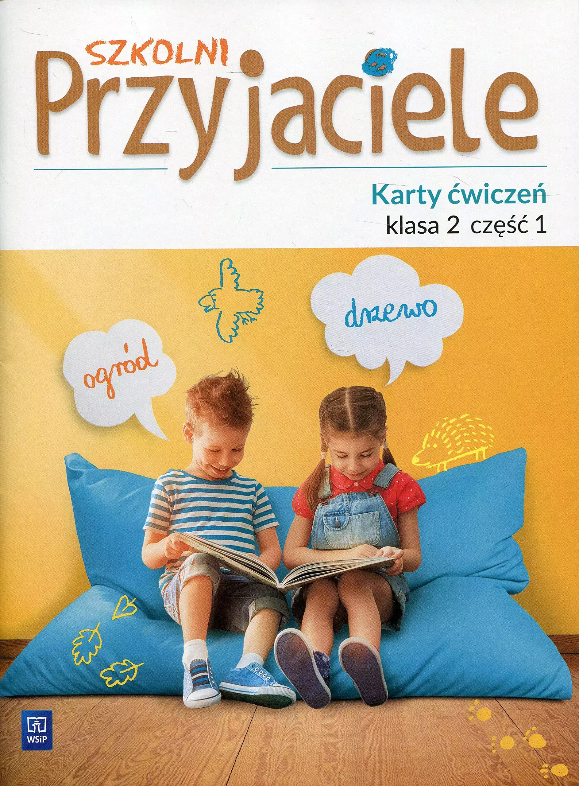 Książka - Szkolni Przyjaciele. Karty ćwiczeń. Klasa 2. Część 1. Szkoła podstawowa