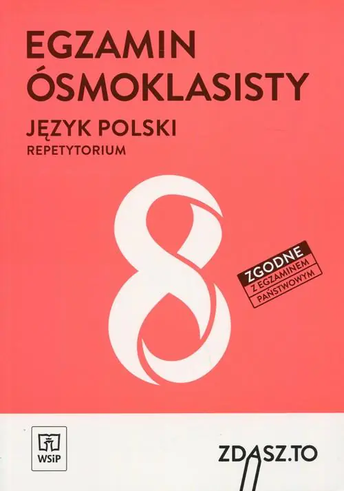 Książka - Egzamin ósmoklasisty. Język polski. Repetytorium. Szkoła podstawowa