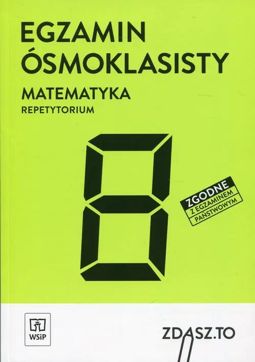 Książka - Egzamin ósmoklasisty. Matematyka. Repetytorium. Szkoła podstawowa
