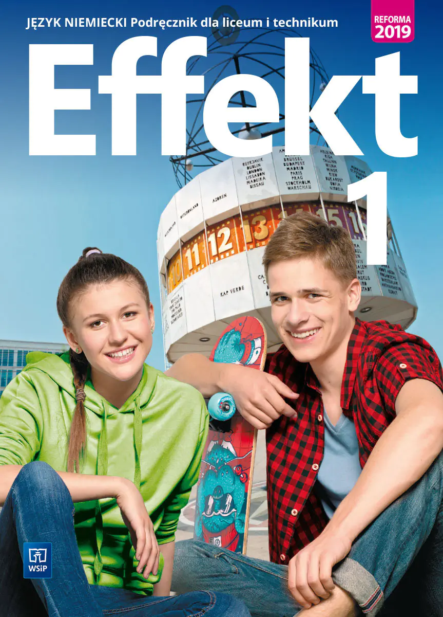 Książka - Effekt. Język niemiecki. Podręcznik. Część 1. Liceum i technikum + CD