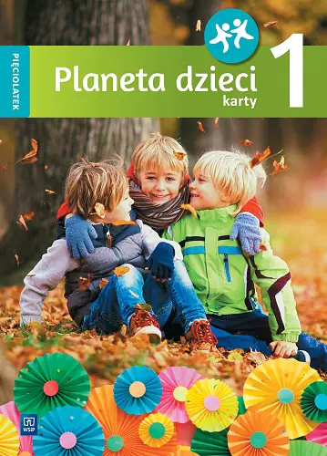 Książka - Planeta dzieci. Karty pracy. Pięciolatek. Część 1