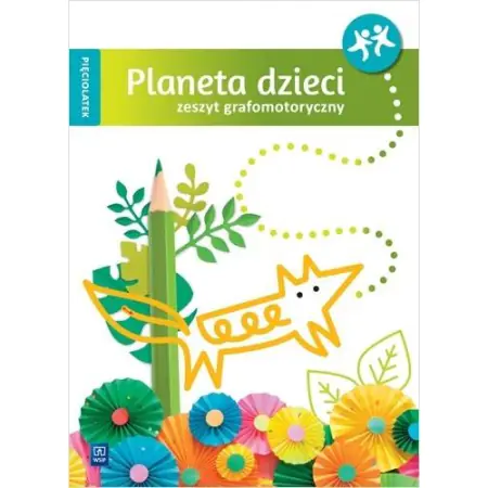 Książka - Planeta dzieci. Zeszyt grafomotoryczny. Pięciolatek