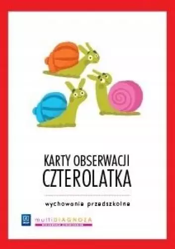 Książka - Karty obserwacji czterolatka