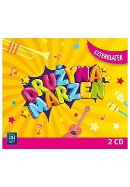 Książka - Drużyna marzeń Czterolatek.2 płyty CD WSIP
