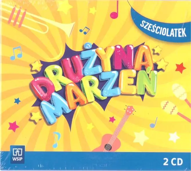 Książka - Drużyna marzeń Sześciolatek.2 płyty CD WSIP