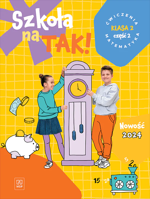 Książka - Szkoła na TAK! Matematyka. Karty Ćwiczeń. Edukacja wczesnoszkolna. Klasa 2. Część 2