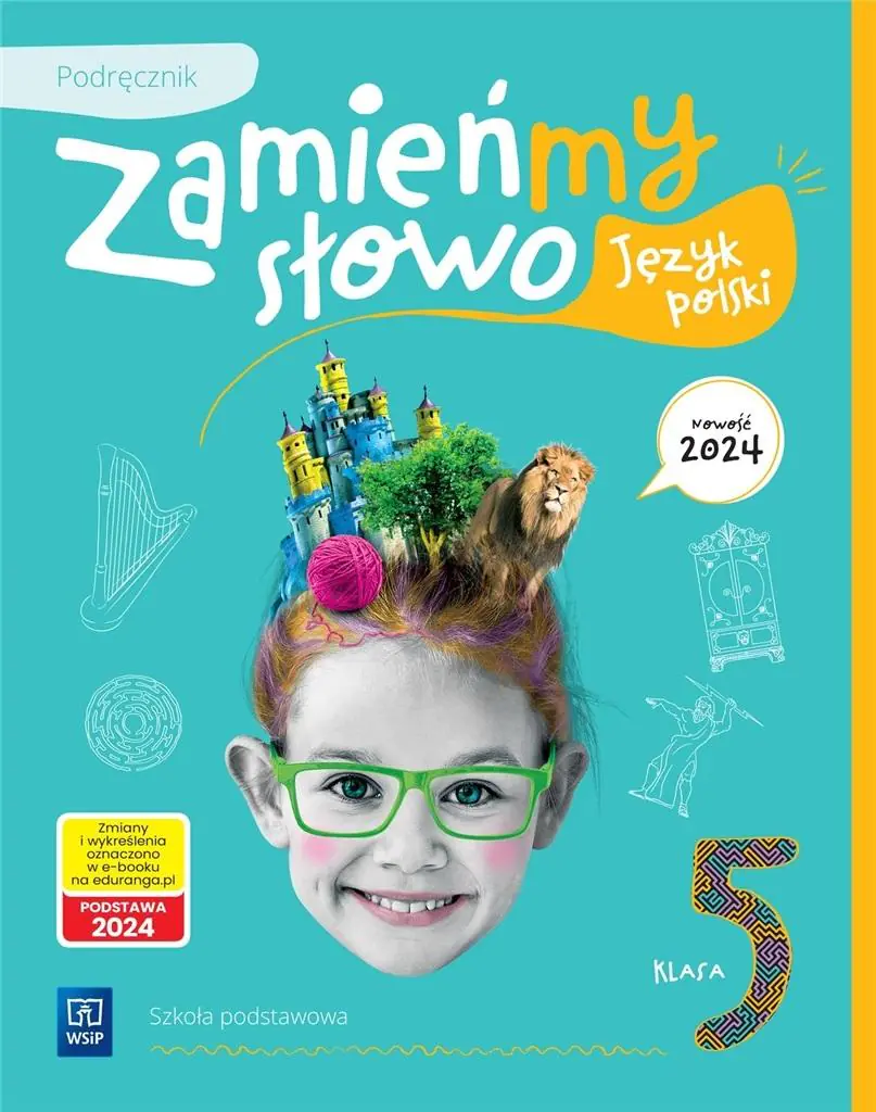 Książka - Zamieńmy słowo. Język polski. Szkoła podstawowa klasa 5. Podręcznik