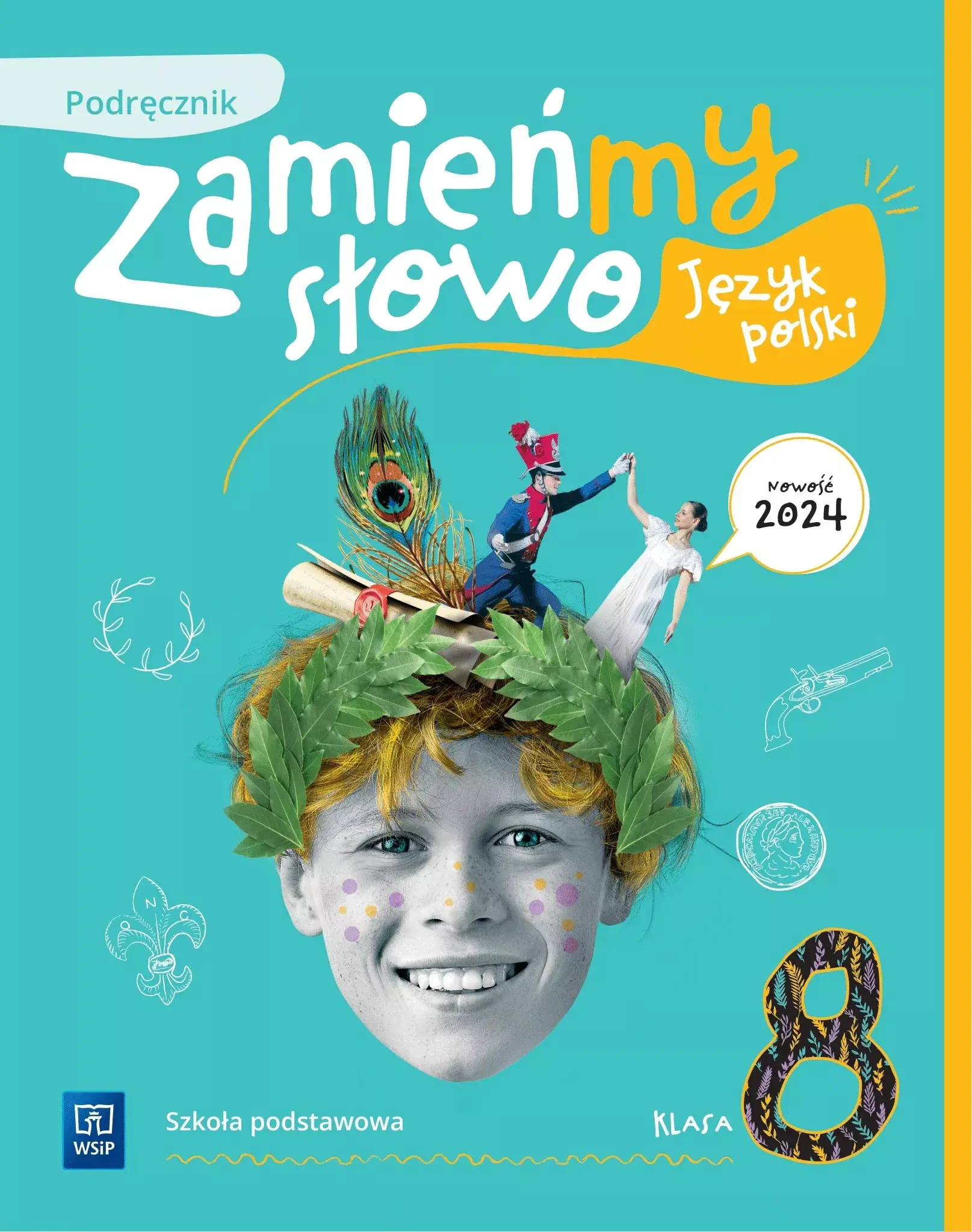 Książka - Zamieńmy słowo. Język polski. Szkoła podstawowa klasa 8. Podręcznik