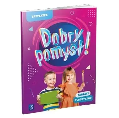 Książka - Dobry pomysł! Trzylatek. Zabawy plastyczne