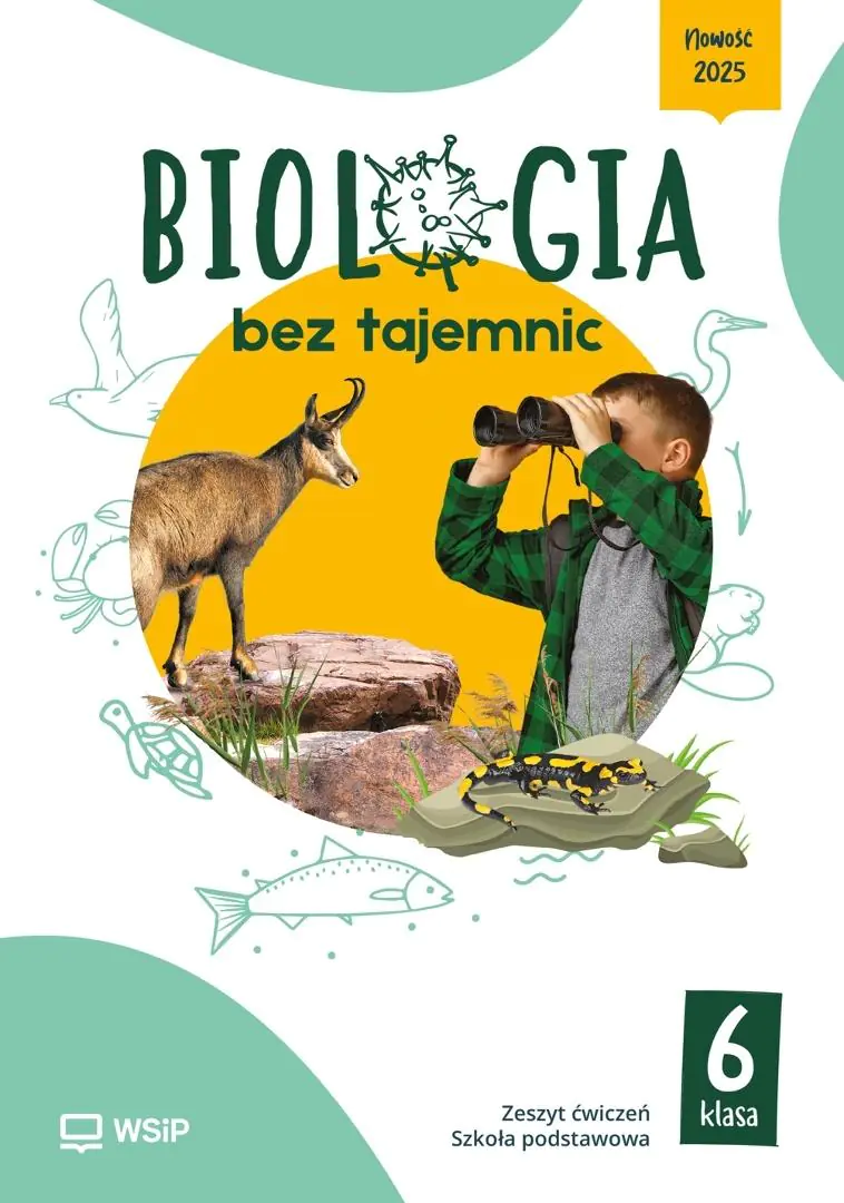 Książka - Biologia bez tajemnic ćwiczenia klasa 6 szkoła podstawowa