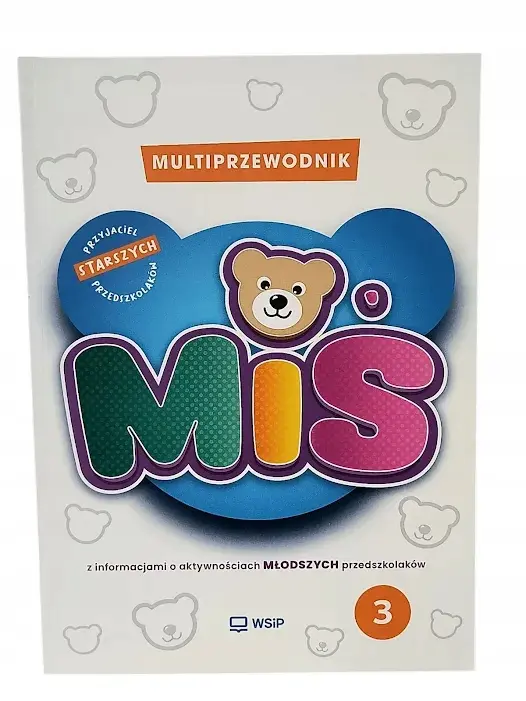 Książka - Miś. Przyjaciel starszych przedszkolaków cz.3