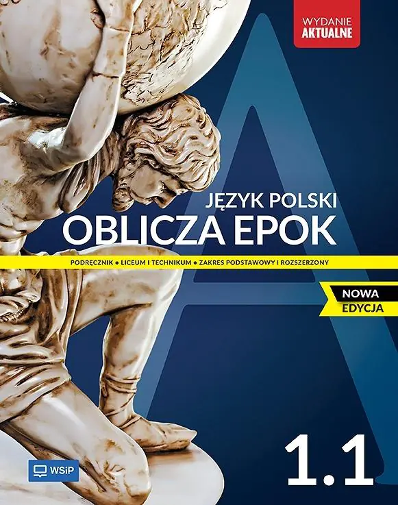 Książka - J.polski LO Oblicza epok 1/1 ZPiR w.2025 WSIP