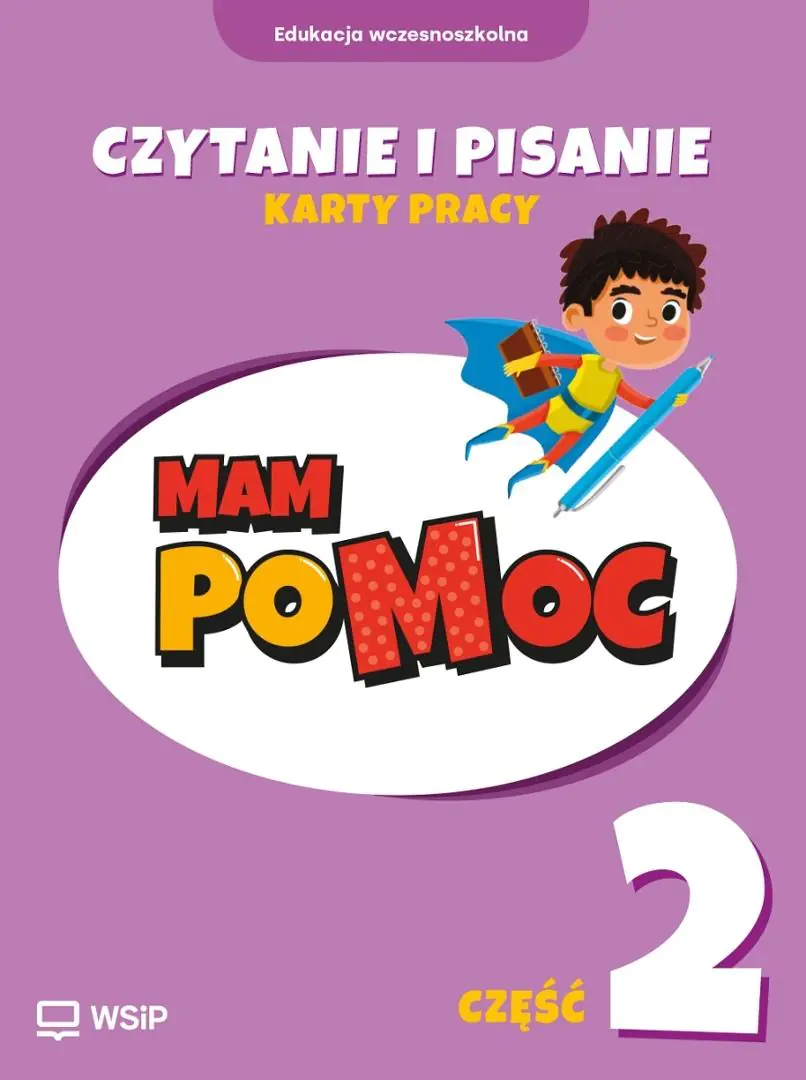 Książka - MAM poMOC. Czytanie i pisanie. Edukacja wczesnoszkolna. Klasy 1-3. Część 2