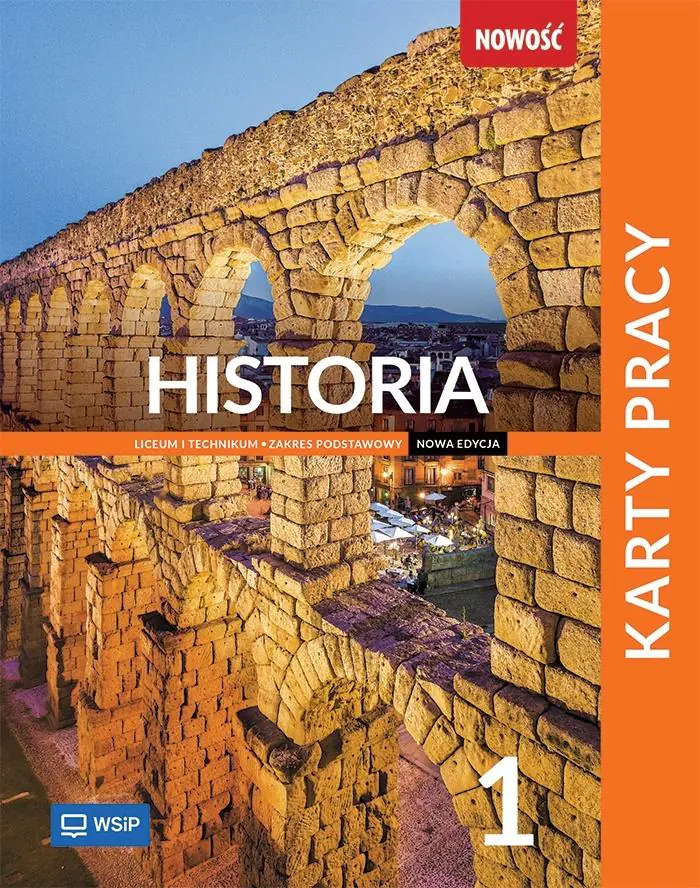 Książka - Historia 1. Karty pracy. Liceum i technikum. Zakres podstawowy