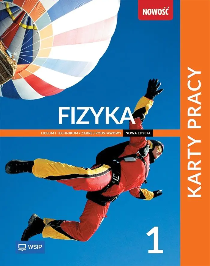 Książka - Fizyka 1. Karty pracy. Liceum i technikum. Zakres podstawowy
