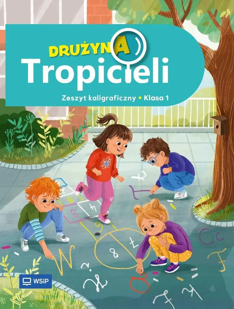 Książka - Zeszyt kaligraficzny "Drużyna Tropicieli" kl.1