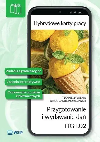 Książka - Przygotowanie i wydawanie dań. Kwalifikacja HGT.02