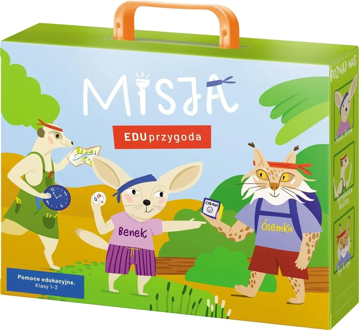 Książka - Misja. EDUprzygoda. Pomoce edukacyjne. Edukacja wczesnoszkolna. Klasy 1&ndash;3
