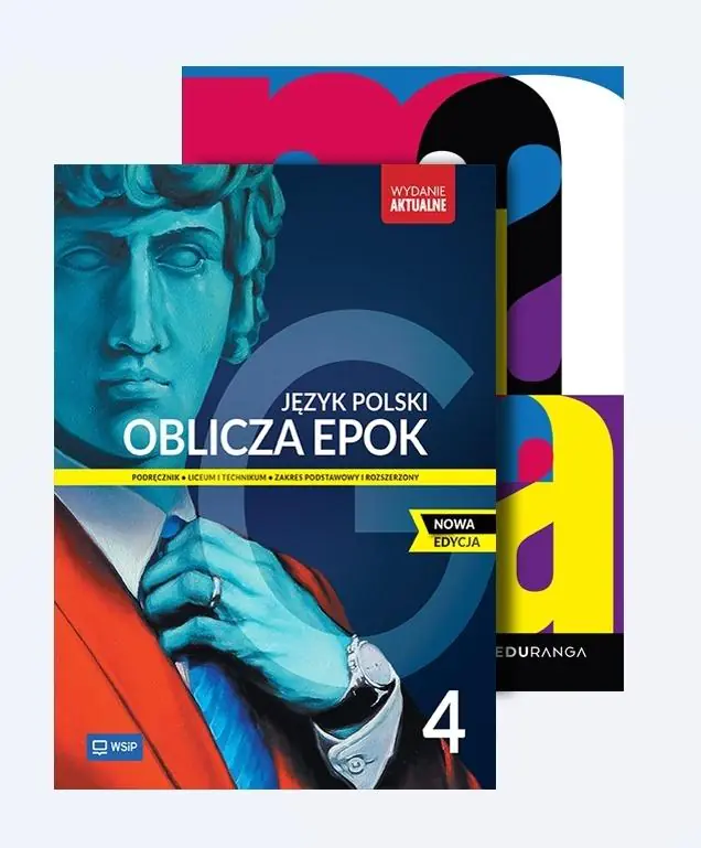 Książka - J. polski LO 4 Oblicza epok Pakiet podr+ark ZPiR